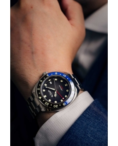 Купить Швейцарские механические наручные часы Le Jour LJ-HH-GMT-004  в E-mobi