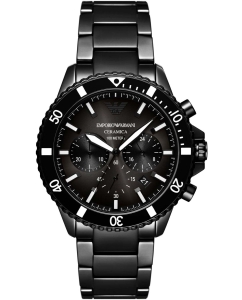 Купить Керамические наручные часы Emporio Armani AR70010 с хронографом в E-mobi