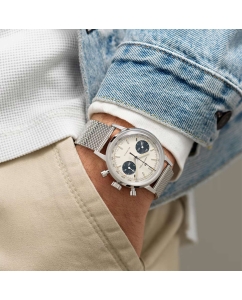 Купить Швейцарские механические наручные часы Hamilton H38429110 с хронографом  в E-mobi