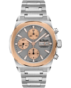Купить Швейцарские механические наручные часы Le Jour LJ-RMC-007 с хронографом в E-mobi