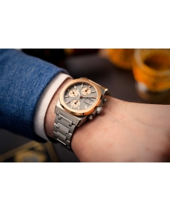 Купить Швейцарские механические наручные часы Le Jour LJ-RMC-007 с хронографом  в E-mobi