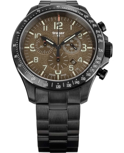 Купить Швейцарские наручные часы Traser TR_109460 с хронографом в E-mobi