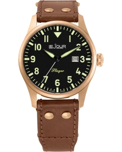 Купить Швейцарские механические наручные часы Le Jour LJ-FL-001 в E-mobi