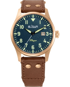 Купить Швейцарские механические наручные часы Le Jour LJ-FL-003 в E-mobi