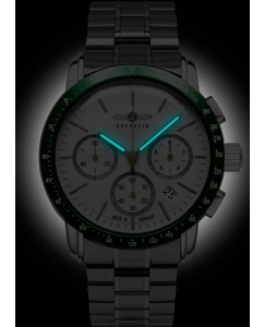 Купить Наручные часы Zeppelin ZEP-8878M4 с хронографом  в E-mobi