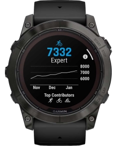 Купить Умные часы Garmin Fenix 7X Pro Sapphire Solar Edition Carbon Grey DLC Titanium 010-02778-11 в E-mobi