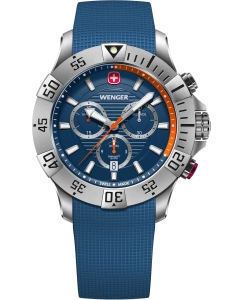 Купить Швейцарские наручные часы Wenger 01.0643.124 с хронографом в E-mobi