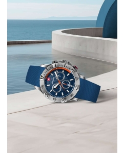 Купить Швейцарские наручные часы Wenger 01.0643.124 с хронографом  в E-mobi