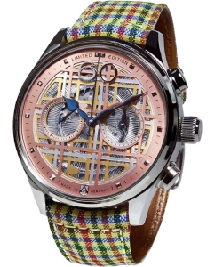 Купить Механические наручные часы Alexander Shorokhoff AS.C01-KR01S с хронографом в E-mobi