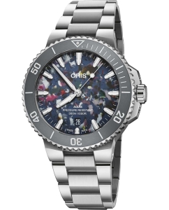 Купить Швейцарские механические наручные часы Oris 01-733-7787-4150-07-8-22-04PEB в E-mobi