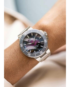 Купить Швейцарские механические наручные часы Oris 01-733-7787-4150-07-8-22-04PEB  в E-mobi