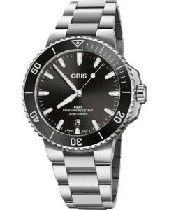 Купить Швейцарские механические наручные часы Oris 01-733-7787-4154-07-8-22-04PEB в E-mobi