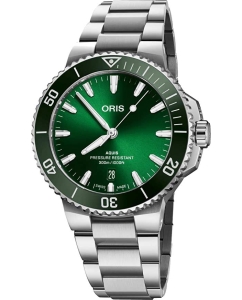 Купить Швейцарские механические наручные часы Oris 01-733-7787-4157-07-8-22-04PEB в E-mobi