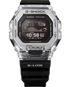 Купить Японские спортивные наручные часы Casio G-SHOCK GBX-100S-1 с хронографом  в E-mobi