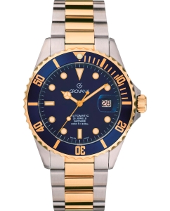 Купить Швейцарские механические наручные часы Grovana G1571.2145 в E-mobi