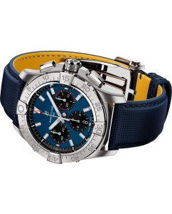 Купить Швейцарские механические наручные часы Breitling AB0146101C1X1 с хронографом  в E-mobi