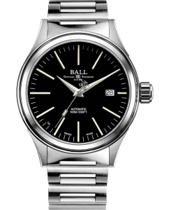 Купить Швейцарские механические наручные часы BALL NM2098C-S20J-BK в E-mobi