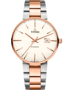 Купить Швейцарские механические наручные часы Titoni 83627-SRG-606 в E-mobi