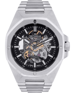 Купить Швейцарские механические наручные часы Grovana G2200.2187 в E-mobi