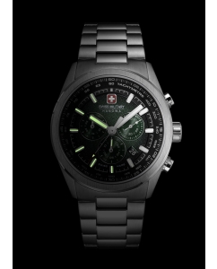 Купить Швейцарские наручные часы Swiss Military Hanowa SMWGI0004206 с хронографом  в E-mobi
