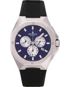 Купить Швейцарские наручные часы Grovana G2200.9835 с хронографом в E-mobi