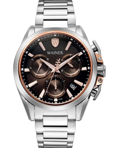 Купить Швейцарские наручные часы Wainer WA.16100-B с хронографом в E-mobi