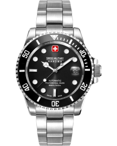 Купить Швейцарские механические наручные часы Swiss Military Hanowa SMWGL0006301 в E-mobi