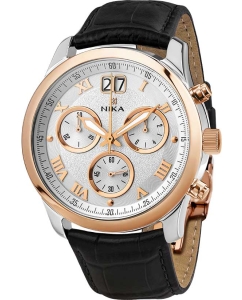 Купить Российские наручные часы NIKA 1399.0.19.11B.B с хронографом в E-mobi
