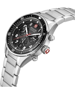 Купить Швейцарские наручные часы Swiss Military Hanowa SMWGI0003803 с хронографом  в E-mobi