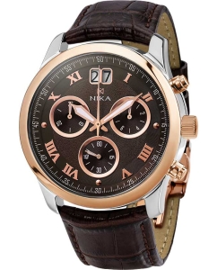 Купить Российские наручные часы NIKA 1399.0.19.61B.B с хронографом в E-mobi