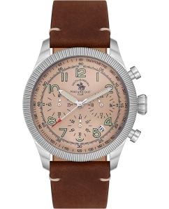 Купить Наручные часы Santa Barbara Polo & Racquet Club SB.8.10008-1 с хронографом в E-mobi