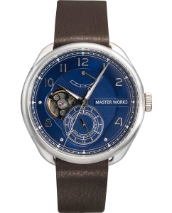 Купить Японские механические наручные часы MASTER WORKS MW08SN-FDDBO8 в E-mobi