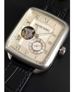 Купить Японские механические наручные часы MASTER WORKS MW09SI-GCBKG8  в E-mobi