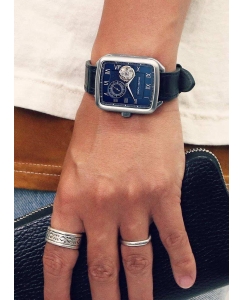 Купить Японские механические наручные часы MASTER WORKS MW09SN-GCBLG8  в E-mobi