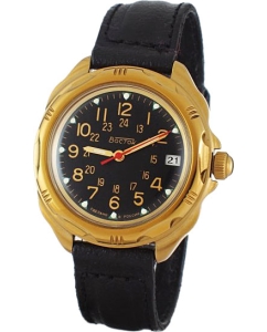 Купить Российские механические наручные часы Восток Командирские 219782 в E-mobi