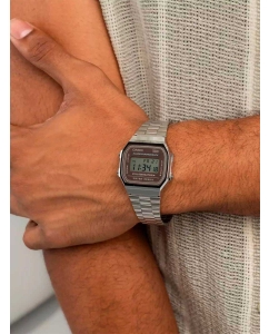 Купить Японские наручные часы Casio Vintage A168WA-5A с хронографом  в E-mobi