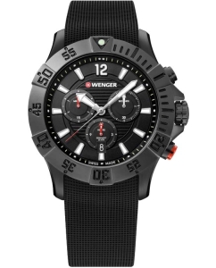 Купить Швейцарские наручные часы Wenger 01.0643.120 с хронографом в E-mobi