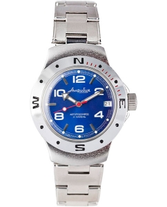 Купить Российские механические наручные часы Восток Амфибия 60432 в E-mobi