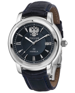 Купить Российские механические серебряные наручные часы NIKA 1893.0.9.85B.B в E-mobi
