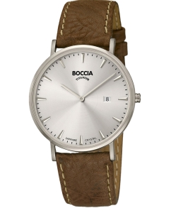 Купить Титановые наручные часы Boccia Titanium 3648-01 в E-mobi