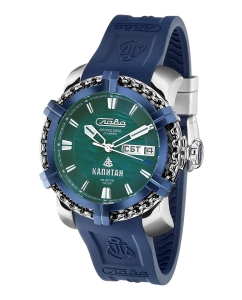 Купить Российские механические наручные часы Слава Капитан 2470465/800-2427  в E-mobi