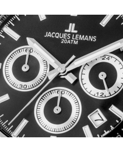Купить Наручные часы Jacques Lemans 1-1877E с хронографом  в E-mobi