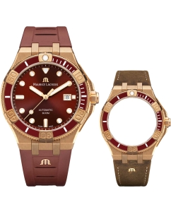 Купить Швейцарские механические наручные часы Maurice Lacroix AI6058-BRZ6B-530-6 в E-mobi