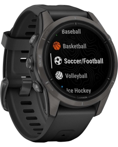 Купить Умные часы Garmin Epix Pro Gen 2 Sapphire Carbon Gray DLC Titanium 010-02802-15  в E-mobi