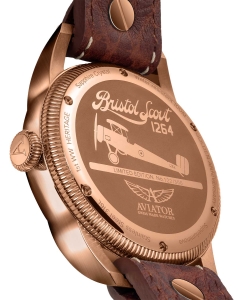 Купить Швейцарские механические наручные часы Aviator V.3.18.8.162.4  в E-mobi