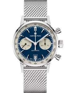 Купить Швейцарские механические наручные часы Hamilton H38416141 с хронографом в E-mobi