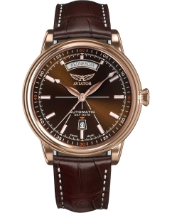 Купить Швейцарские механические наручные часы Aviator V.3.20.2.226.4 в E-mobi
