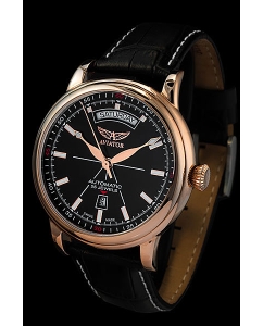 Купить Швейцарские механические наручные часы Aviator V.3.20.2.146.4  в E-mobi