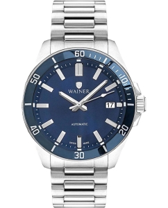 Купить Швейцарские механические наручные часы Wainer WA.25540-B в E-mobi