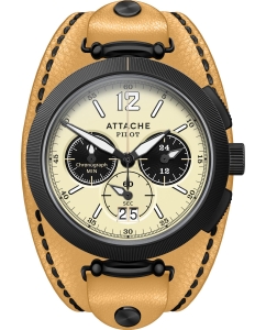 Купить Российские наручные часы ATTACHE PILOT-CHRONO-BB-BIEGE с хронографом в E-mobi